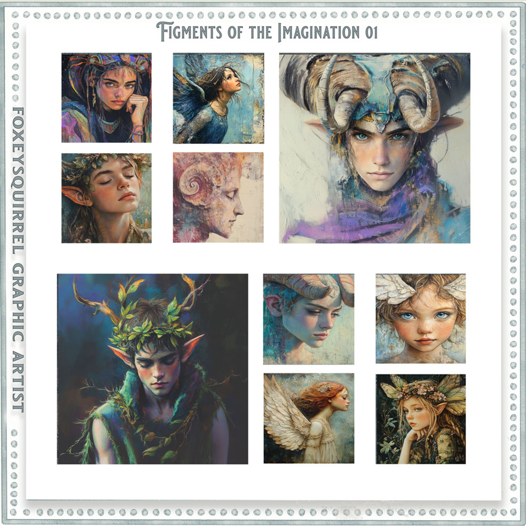 Figments of the Imagination 01 kit Cover Image