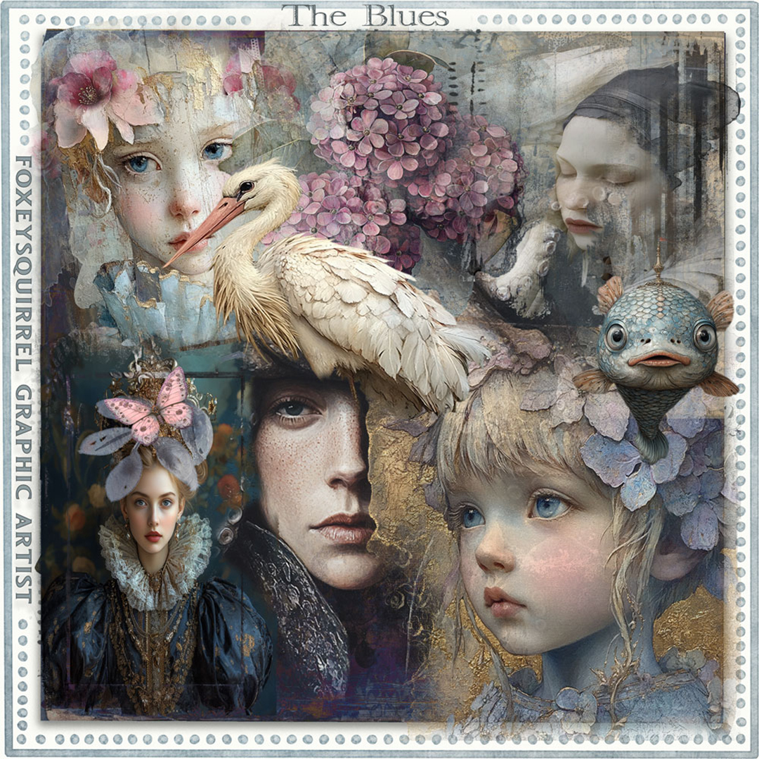 The Blues Digital Art Kit Cover Image The Blues Digital Art Kit